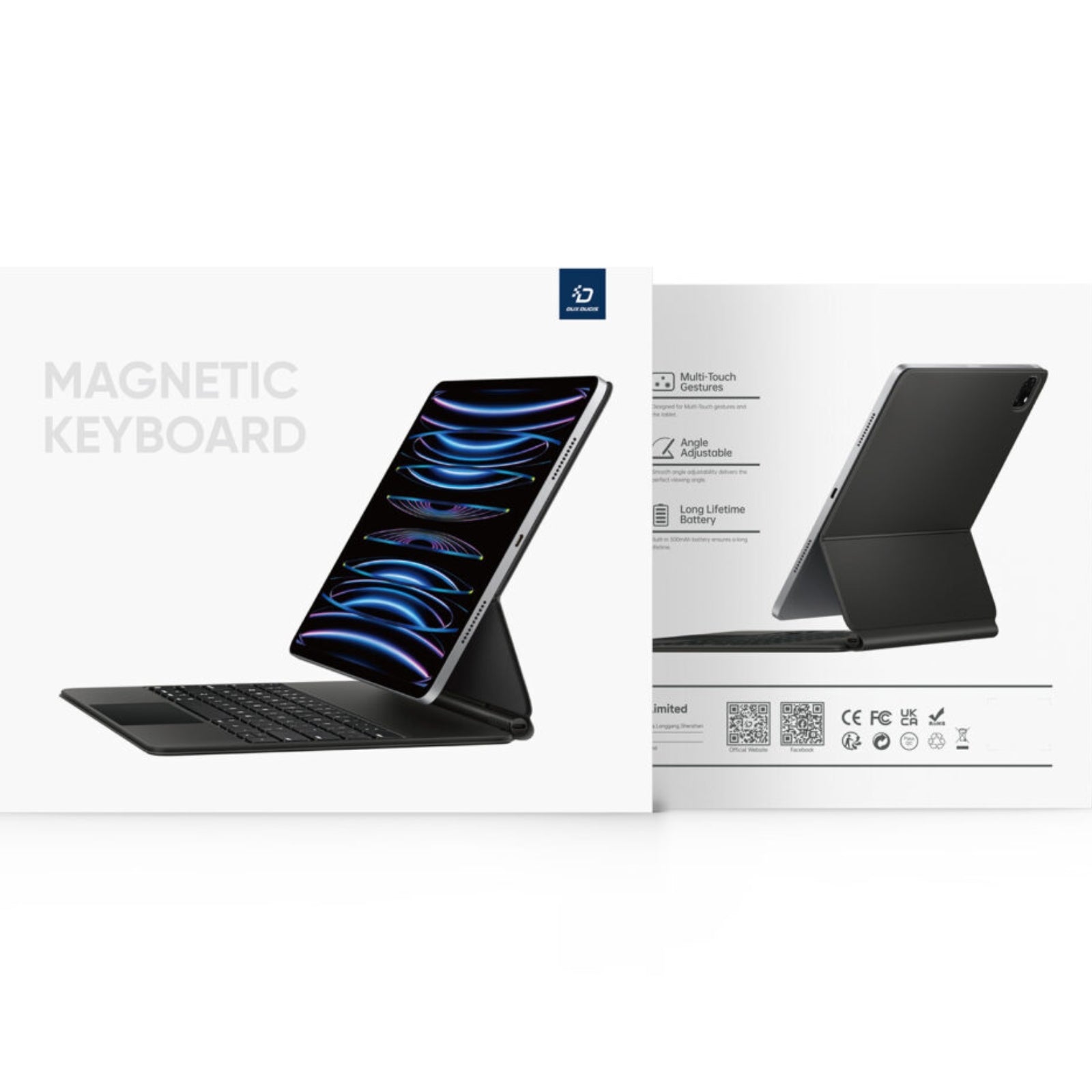 Dux Ducis Mk Series Magnetic Keyboard iPad Air 4/5/iPad Pro 11 (2018/2020/2021/2022)