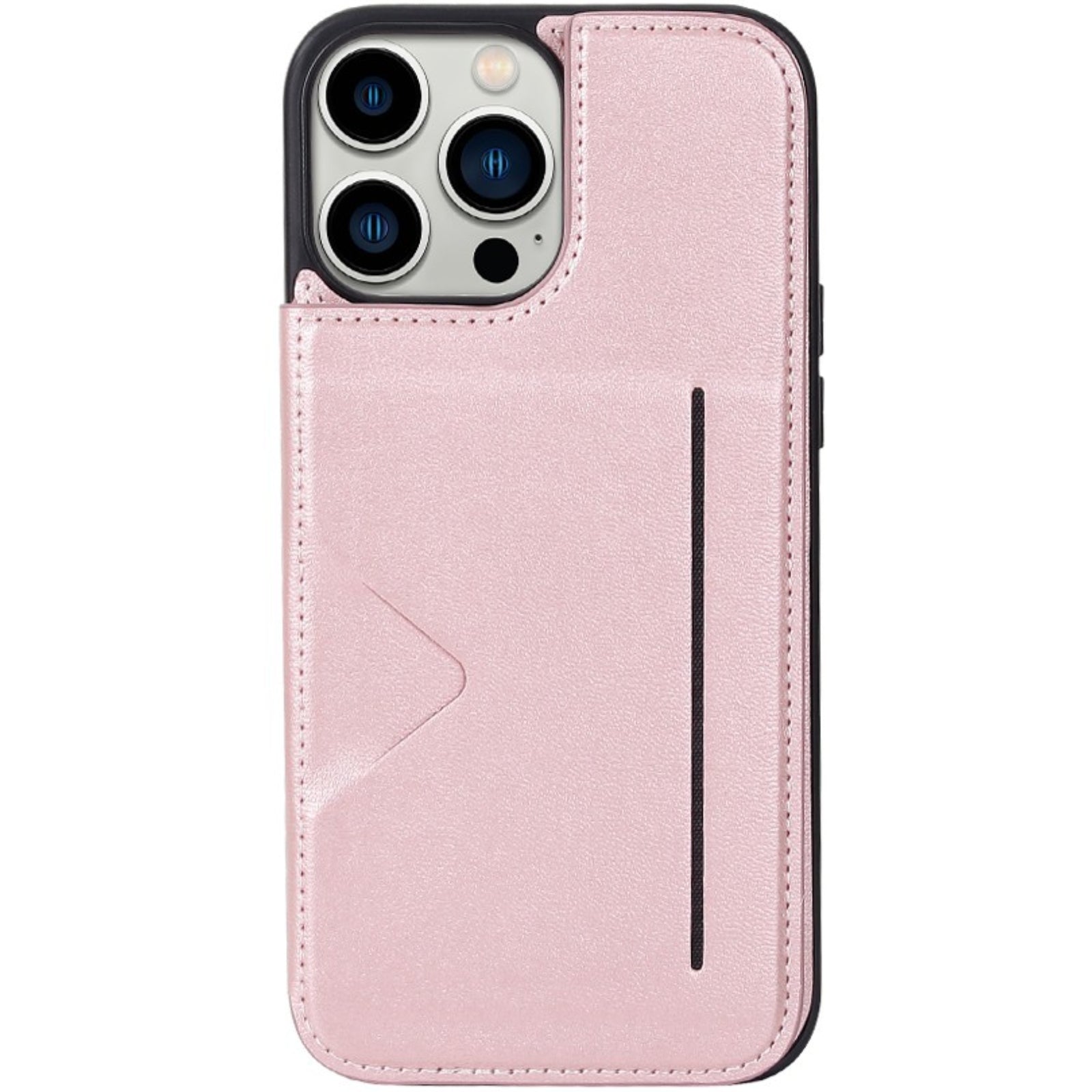 Hanman Back Flip Leather Wallet Shockproof Cover Case For Iphone 14 Pro