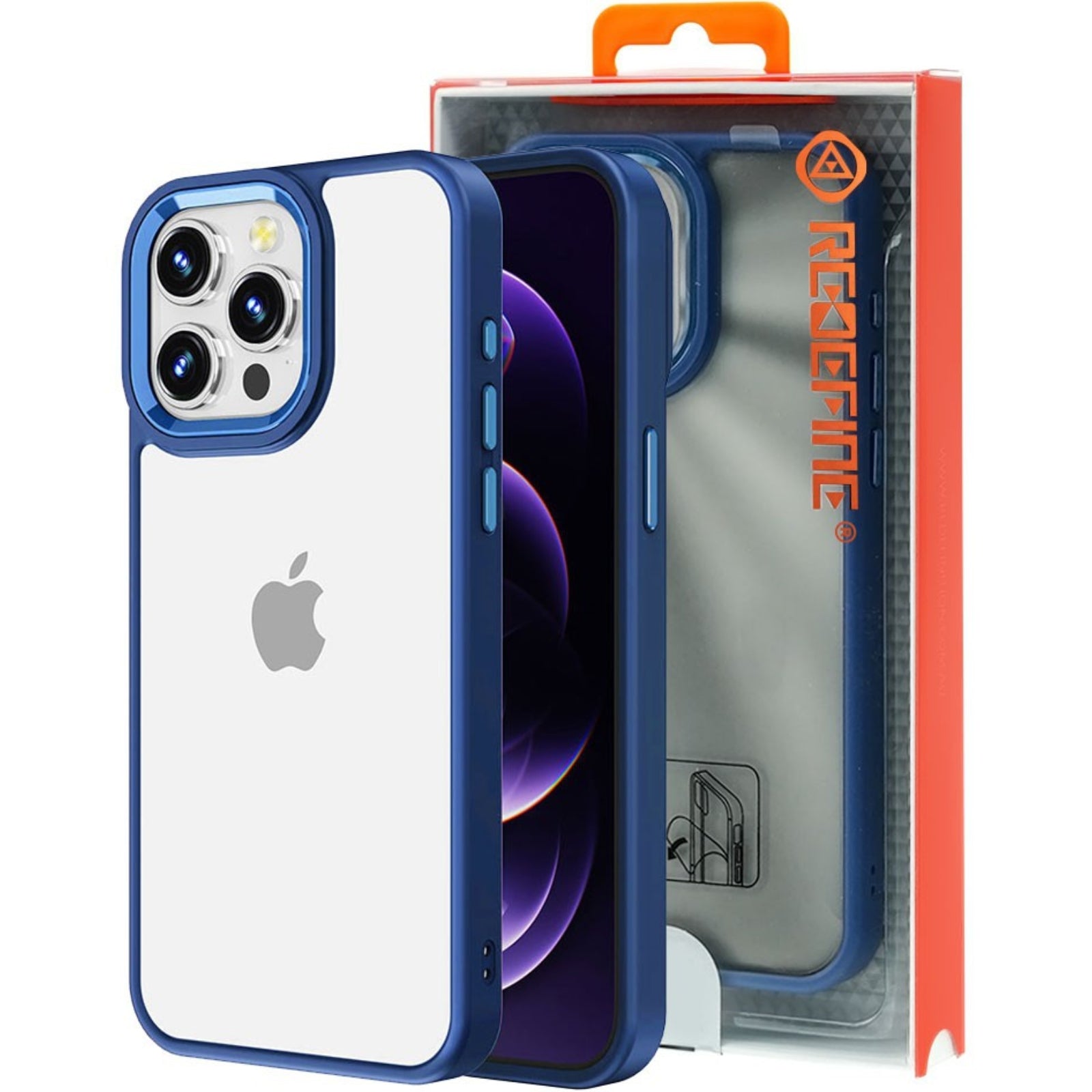 Metal Camera Lens Protection Shockproof Case for iPhone 15 Pro
