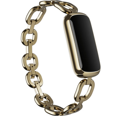 Fitbit Luxe Tracker Gorjana Soft Gold Stainless - MyMobile