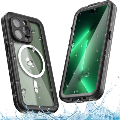 pepper Dot+ IP68 Waterproof Case with Magnetic Ring for iPhone 15 Pro Max