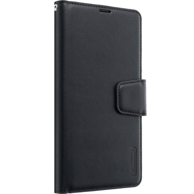Hanman PU Flip Leather Wallet Cover Case for iPhone 15 Plus