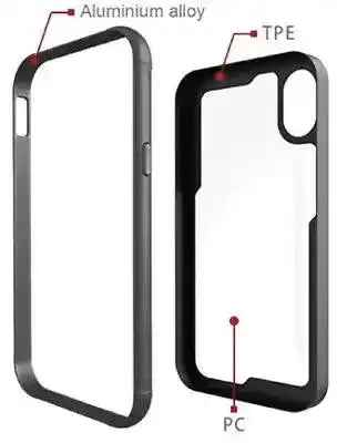Pure Adventure Metal case IPhone Plus 8 / 7 / 6 - BLACK