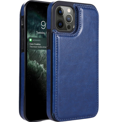 Back Flip Leather Wallet Cover Case for iPhone 15 Plus