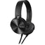 Sony MDR-XB450AP Extra Bass Headphones Black - MyMobile