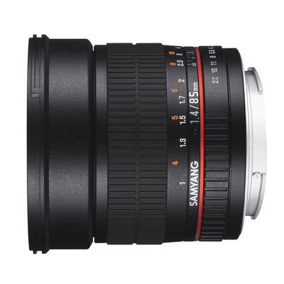 Samyang AE 85mm f/1.4 Aspherical IF (Nikon) (Red)