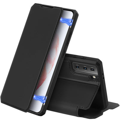 Dux Ducis Skin X Series Magnetic Flip Wallet Samsung Galaxy S21plus - Black - MyMobile