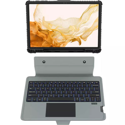 Nillkin Bumper Combo Separation Keyboard Case- Samsung Tab S8+/S7+/S7FE - MyMobile