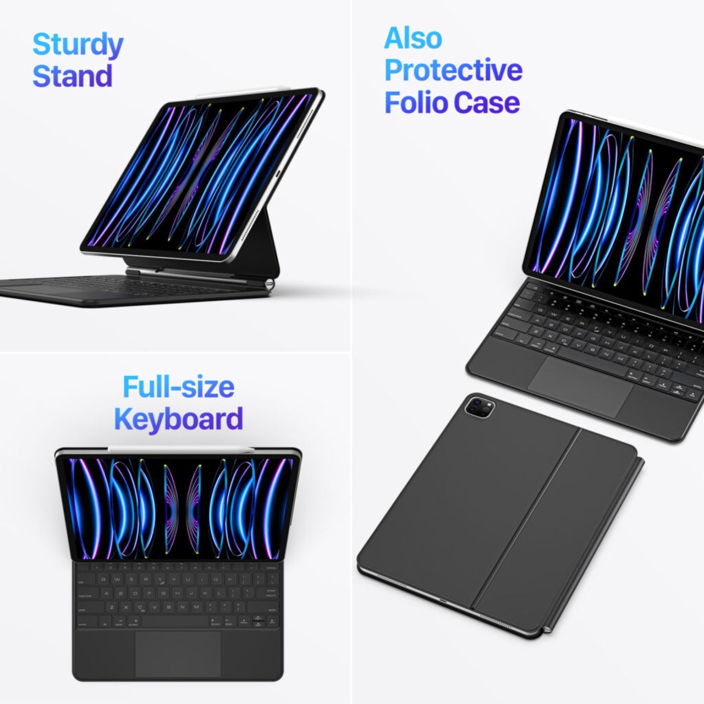 Dux Ducis Mk Series Magnetic Keyboard iPad Pro 12.9 (2020/2021/2022)