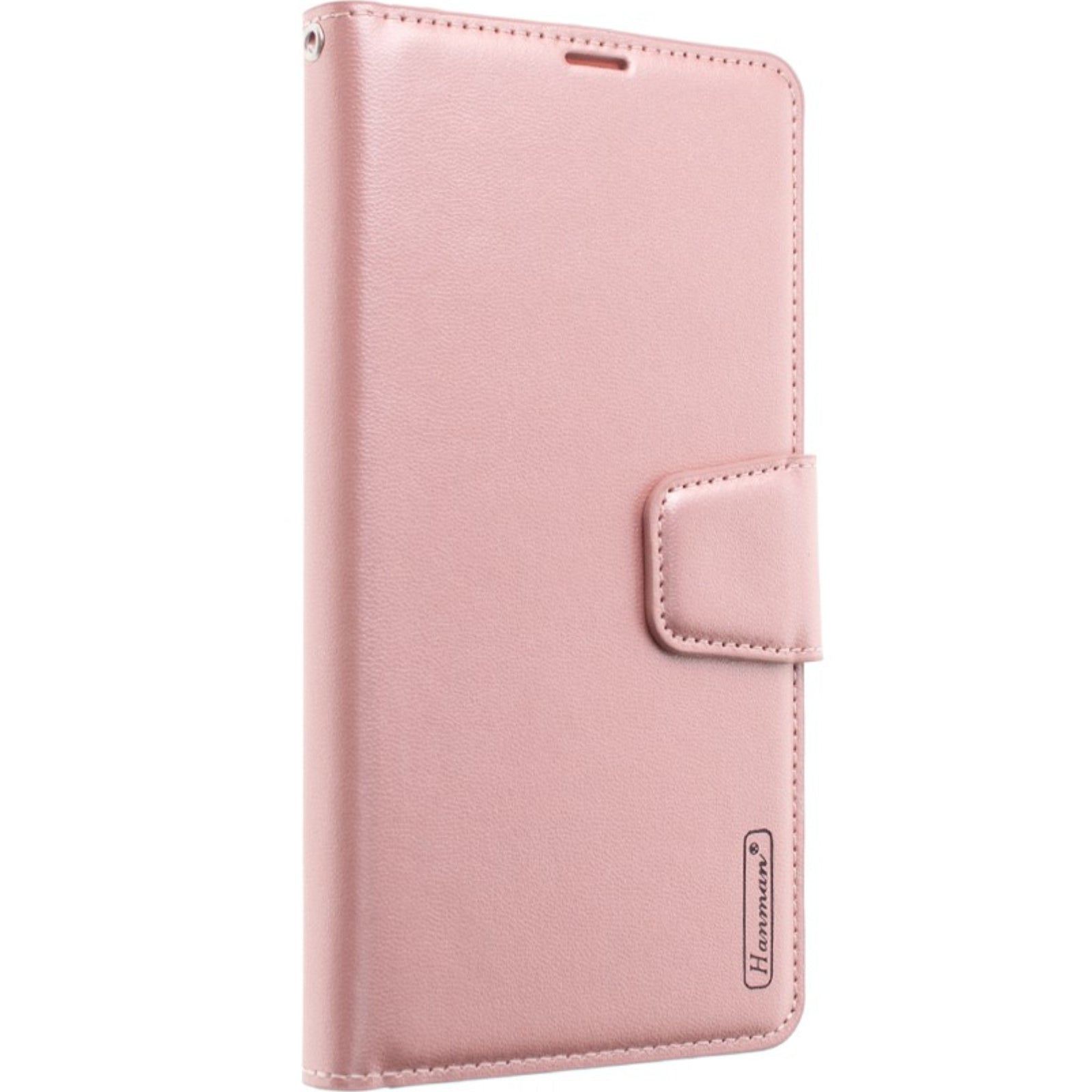 Hanman PU Flip Leather Wallet Cover Case for iPhone 15 Pro Max
