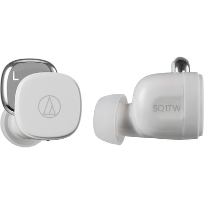 Audio-Technica ATH-SQ1TW Wireless Headphones White - MyMobile