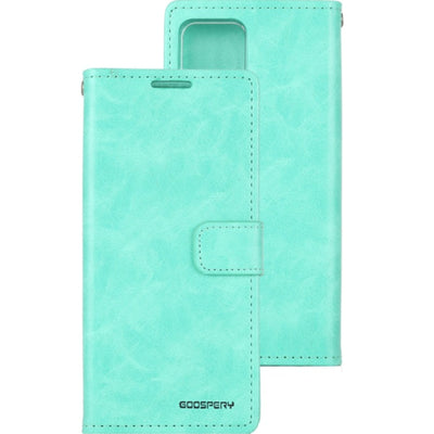 Mercury Bluemoon Diary Case for iPhone 15 Mint