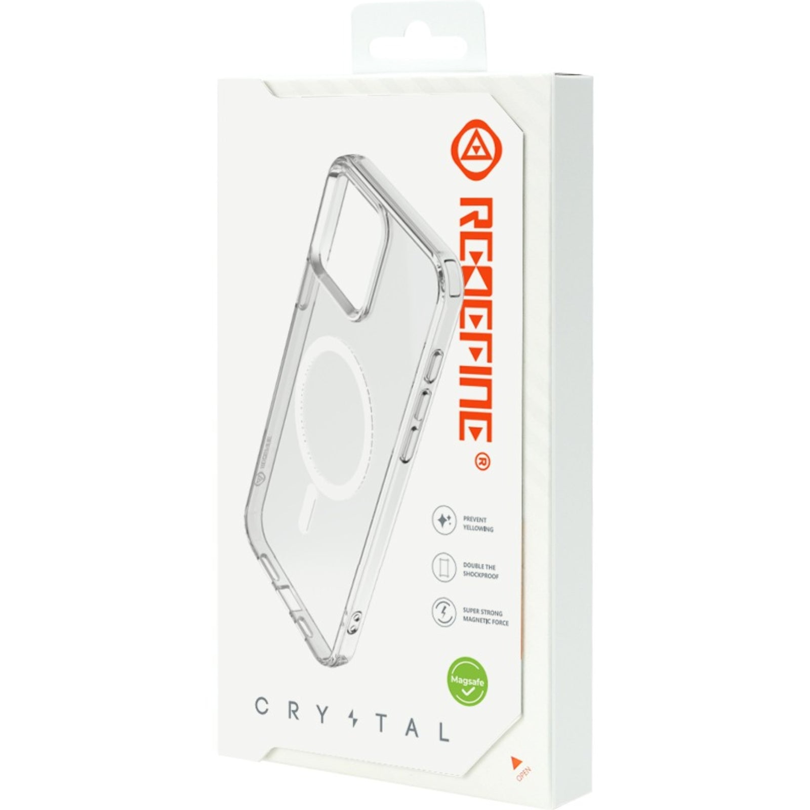 ReDefine Crystal Super Strong Magnetic Case for iPhone 15
