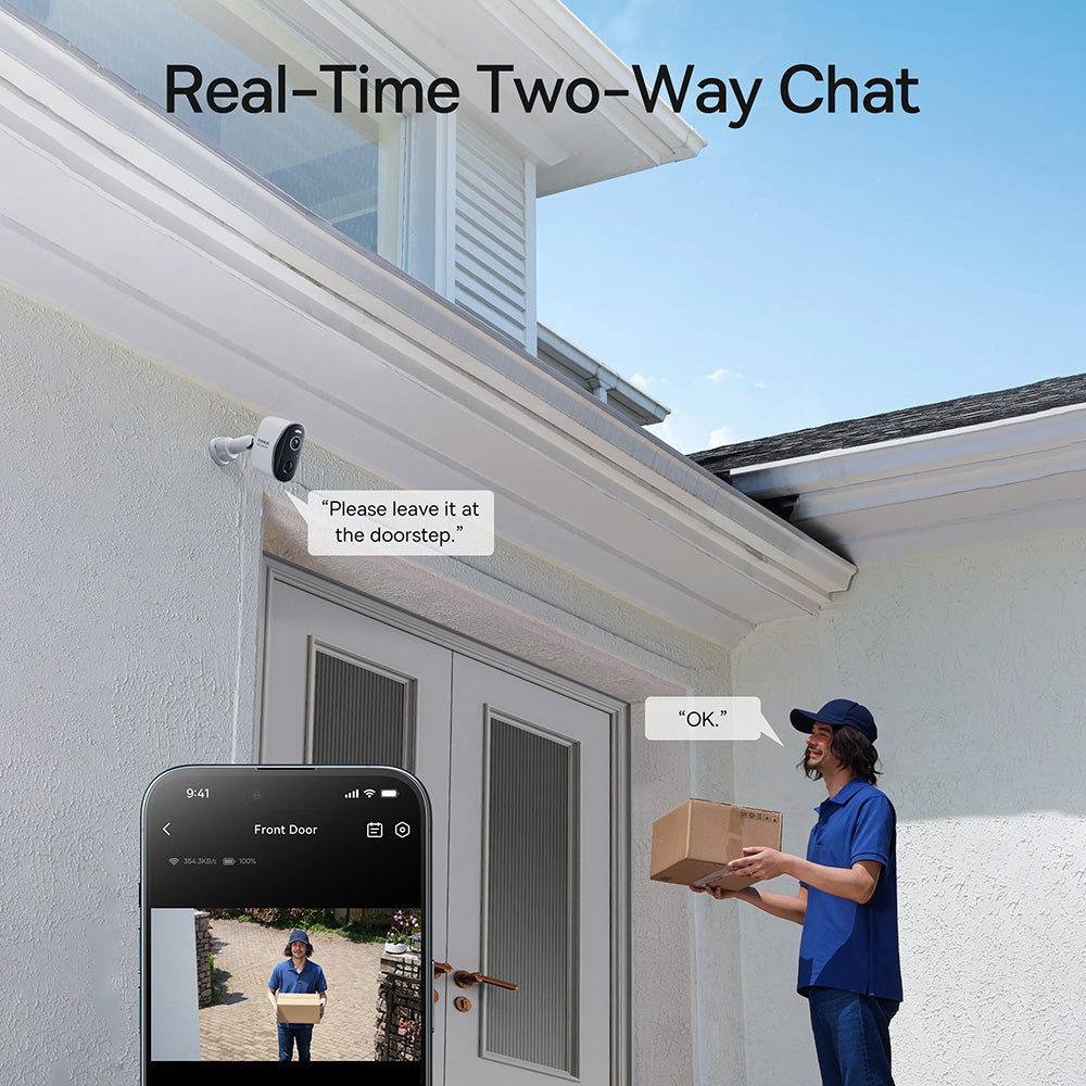 Baseus Security N1 Outdoor Camera 2K 2-Cam Kit