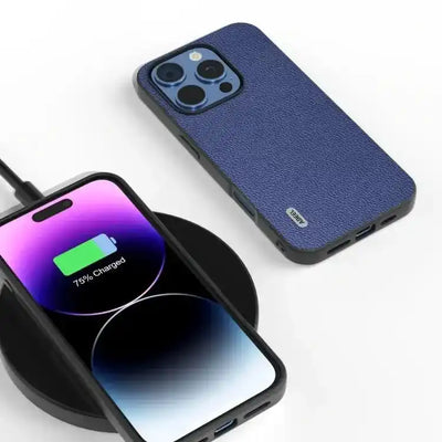 ABEEL Black Edge Genuine Leather Mino Phone Case MyMobile