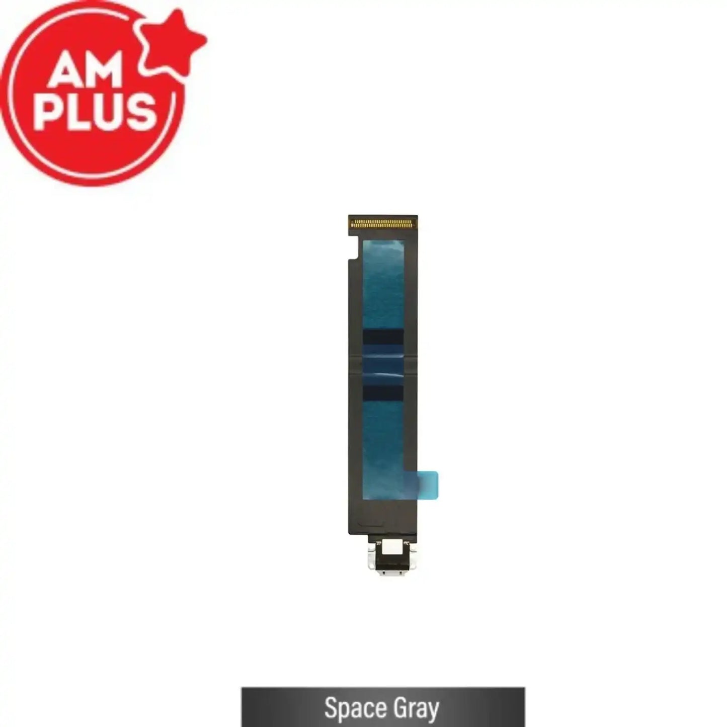 AMPLUS Charging port repair with Flex Cable for Apple iPad Pro 12.9 inch First Generation (4G)-Space Grey AMPLUS - Aftermarket Plus