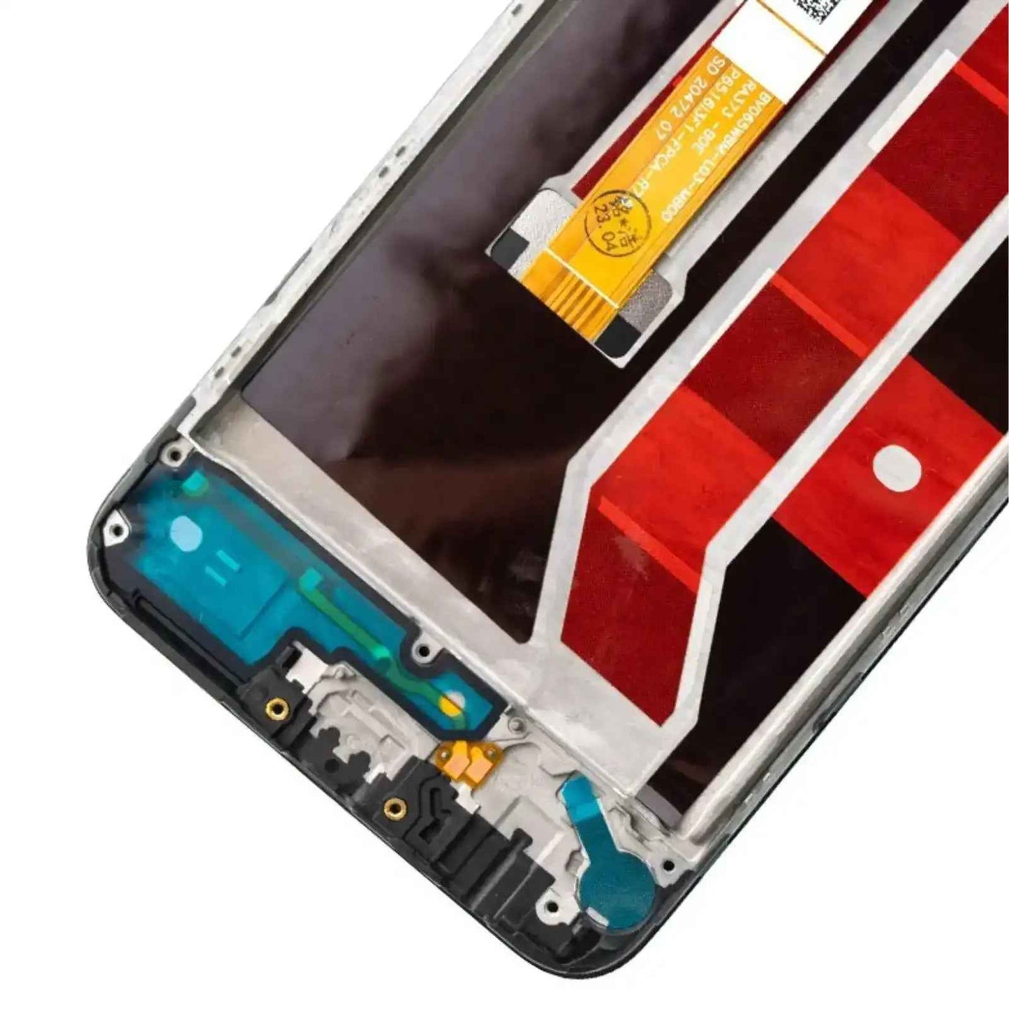 AMPLUS LCD Screen Repair for OPPO A32 A33 A53 A53s-with Frame - Black