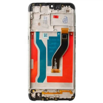 AMPLUS LCD Screen Repair for Samsung Galaxy A10s A107F with Frame -Black