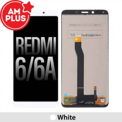 AMPLUS LCD Screen Repair for Xiaomi Redmi 6 6A-White