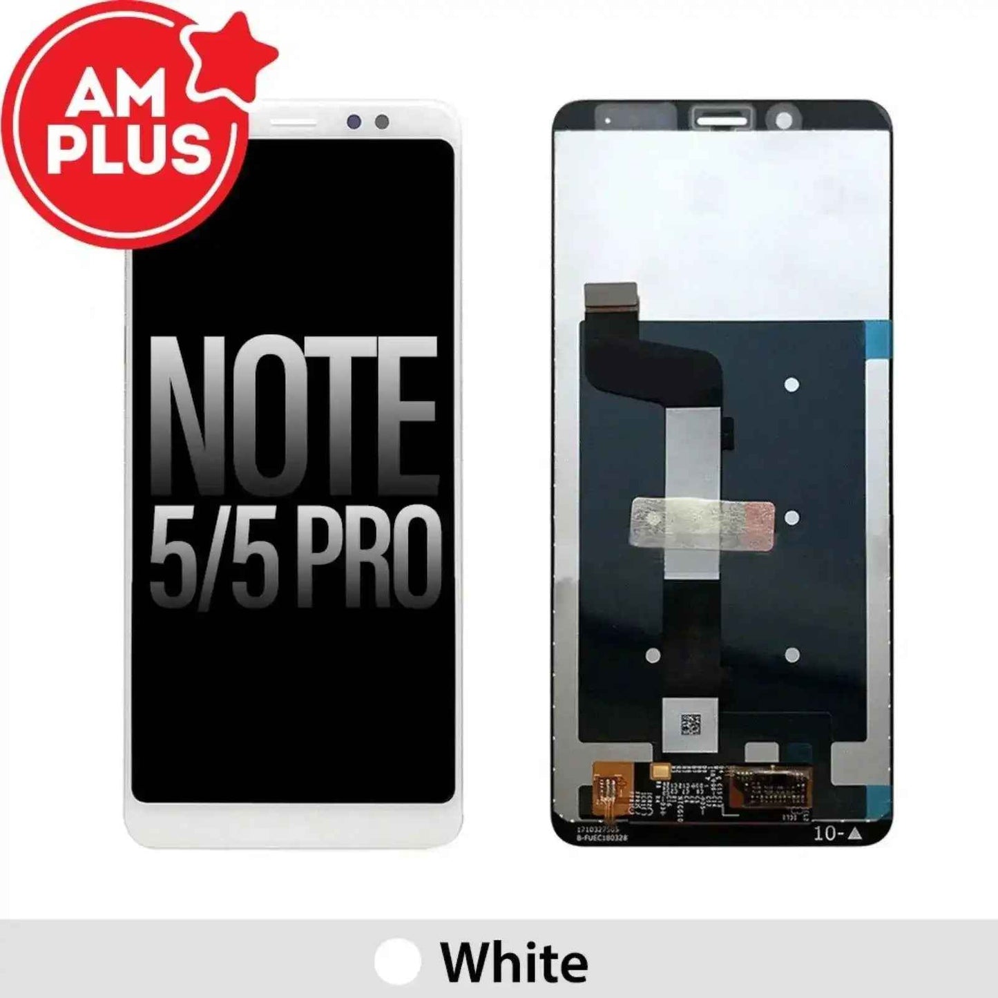 AMPLUS LCD Screen Repair for Xiaomi Redmi Note 5 Note 5 Pro-White