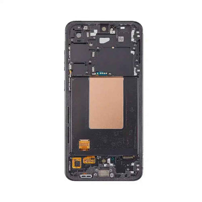 AS NEW-Samsung Galaxy S24 FE OLED Screen Replacement-Graphite (SERVICE PACK SCREEN AND SERVICE PACK FRAME ASSEMBLED)