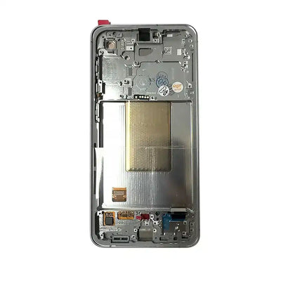 AS NEW-Samsung Galaxy S24 FE OLED Screen Replacement-Grey (SERVICE PACK SCREEN AND SERVICE PACK FRAME ASSEMBLED) SP - Service Pack OEM
