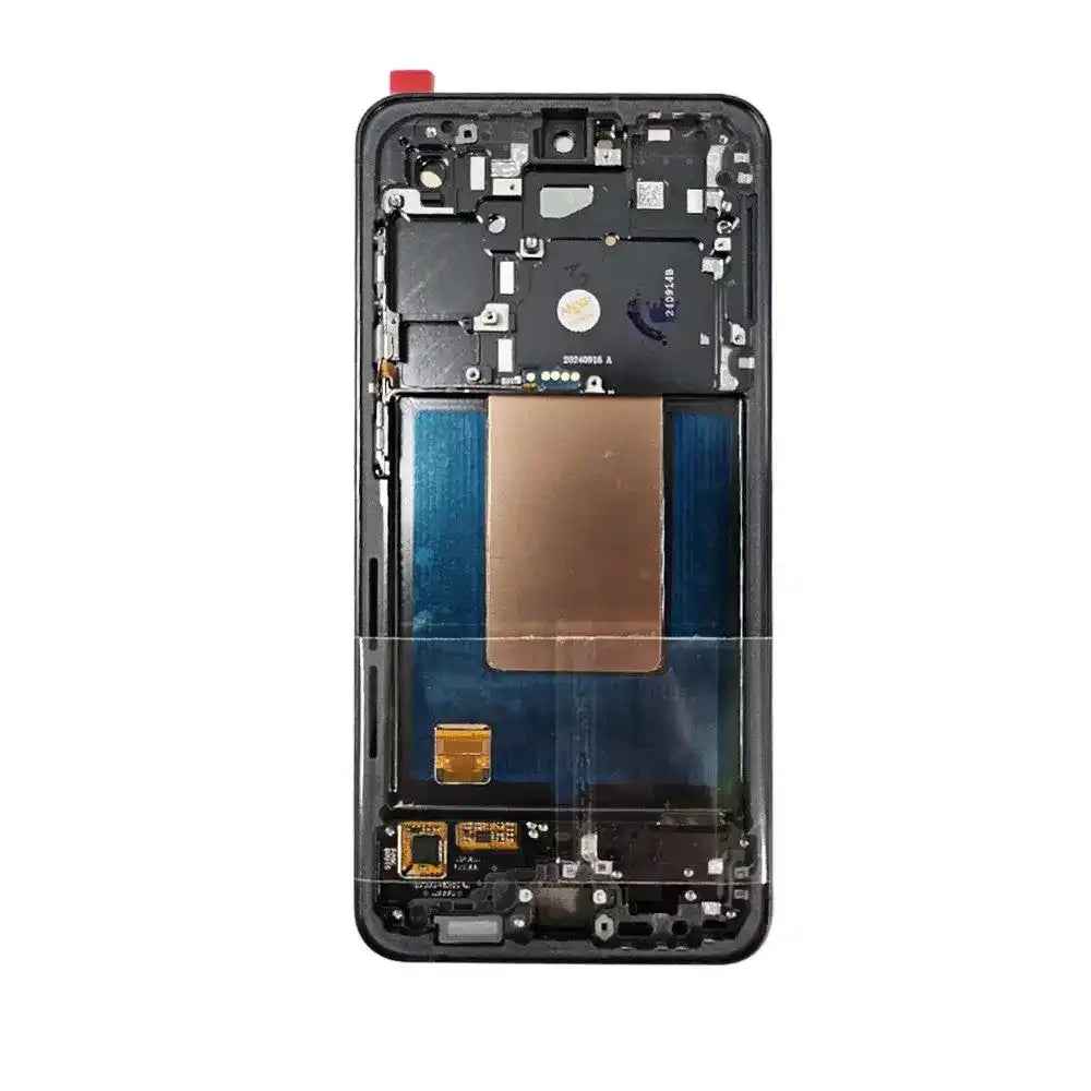 ASSEMBLED OLED Screen Replacement with Frame for Samsung Galaxy S24 FE S721B -Graphite