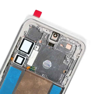 ASSEMBLED OLED Screen Replacement with Frame for Samsung Galaxy S24 Plus S926B -Marble Grey