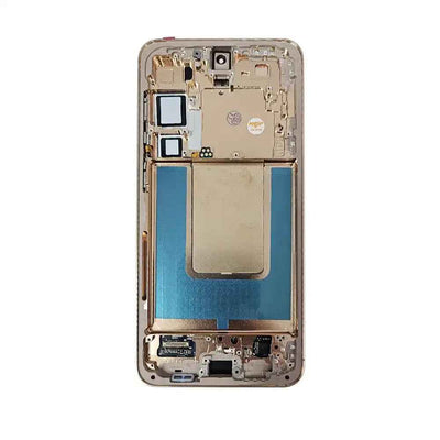 ASSEMBLED OLED Screen Replacement with Frame for Samsung Galaxy S24 Plus S926B-Sandstone Orange