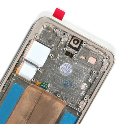 ASSEMBLED OLED Screen Replacement with Frame for Samsung Galaxy S24 S921B -Amber Yellow ASSEMBLED