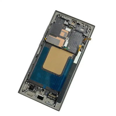 ASSEMBLED OLED Screen Replacement with Frame for Samsung Galaxy S24 Ultra S928B -Titanium Black ASSEMBLED