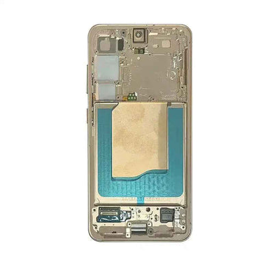 ASSEMBLED OLED Screen Replacement with Frame for Samsung Galaxy S25 S931B-Pink Gold