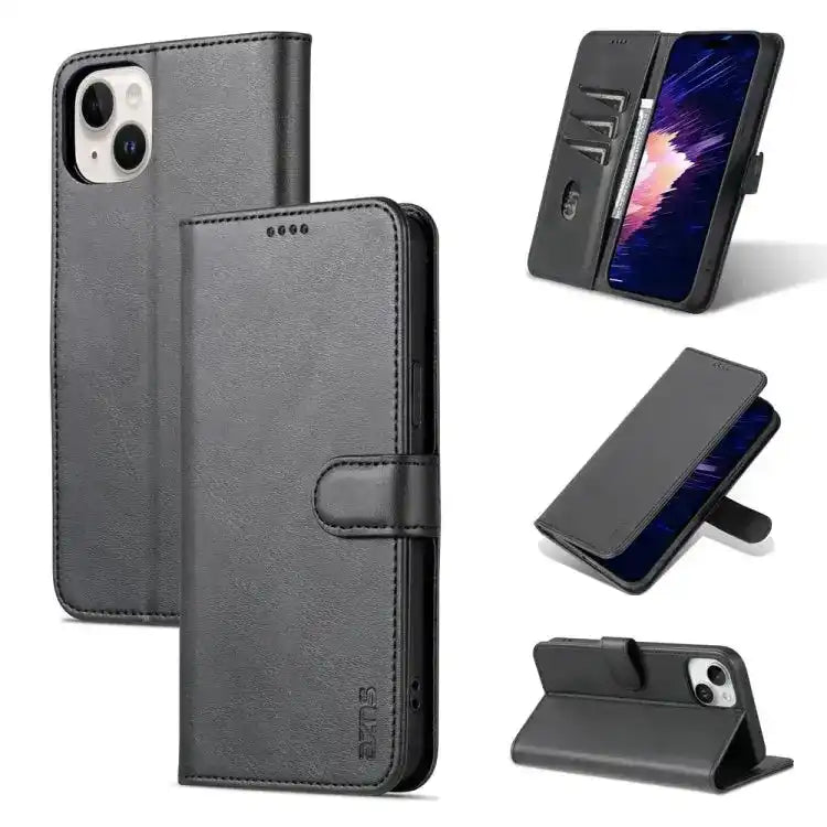 AZNS Skin Feel Calf Texture Flip Leather Phone Case AZNS