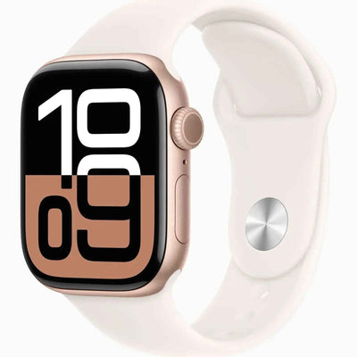 Apple Watch 10 42mm Light Blush Sport(S-M)(MWWH3)