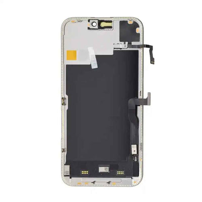 BQ7 Diagnosable Soft OLED Assembly With Proximity Sensor Flex for iPhone 15 Pro Max Screen Replacement (120HZ, Configuration Ready)
