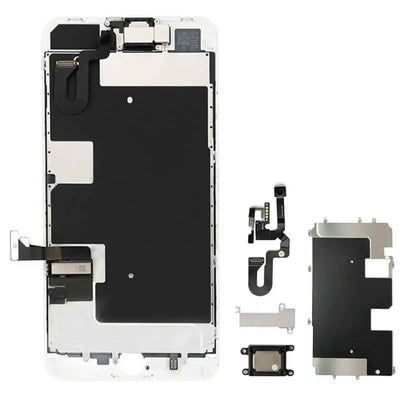 BQ7 Full LCD Screen Repair for iPhone 8 Plus Screen -White