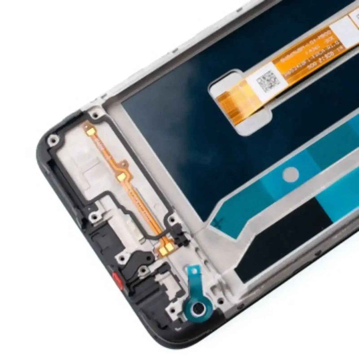 BQ7 LCD Screen Repair for OPPO A15 A15s A35 Realme V3 with Frame (As the same as service pack, but not from offica OPPO)