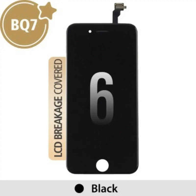 BQ7 LCD Screen Repair for iPhone 6 Screen -Black