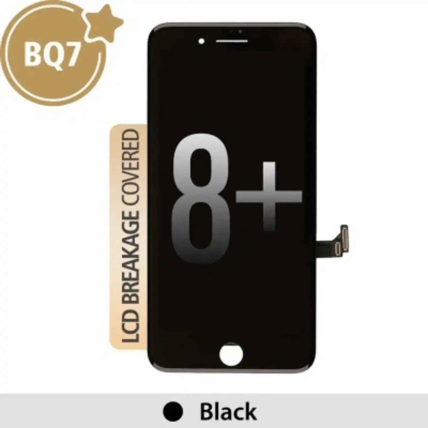 BQ7 LCD Screen Repair for iPhone 8 Plus Screen -Black