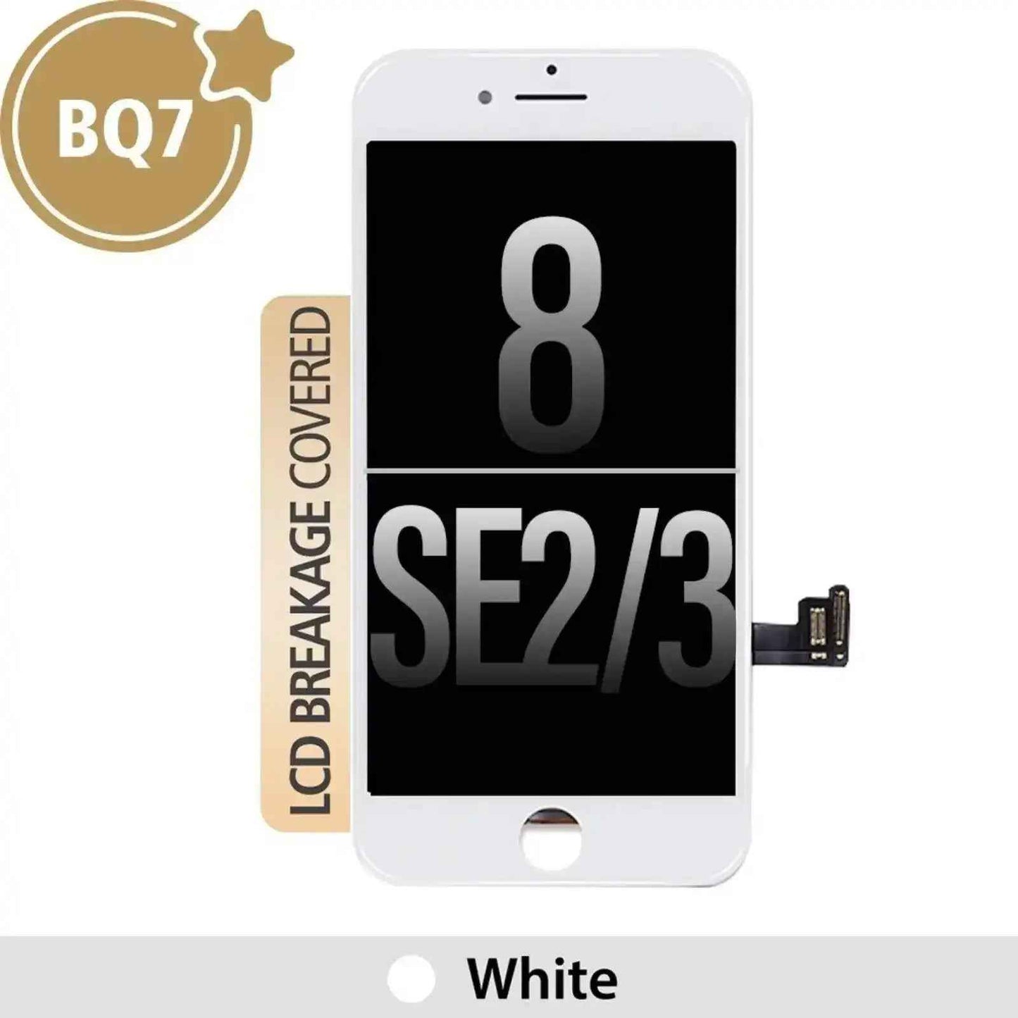 BQ7 LCD Screen Repair for iPhone 8 SE (2020) Screen -White