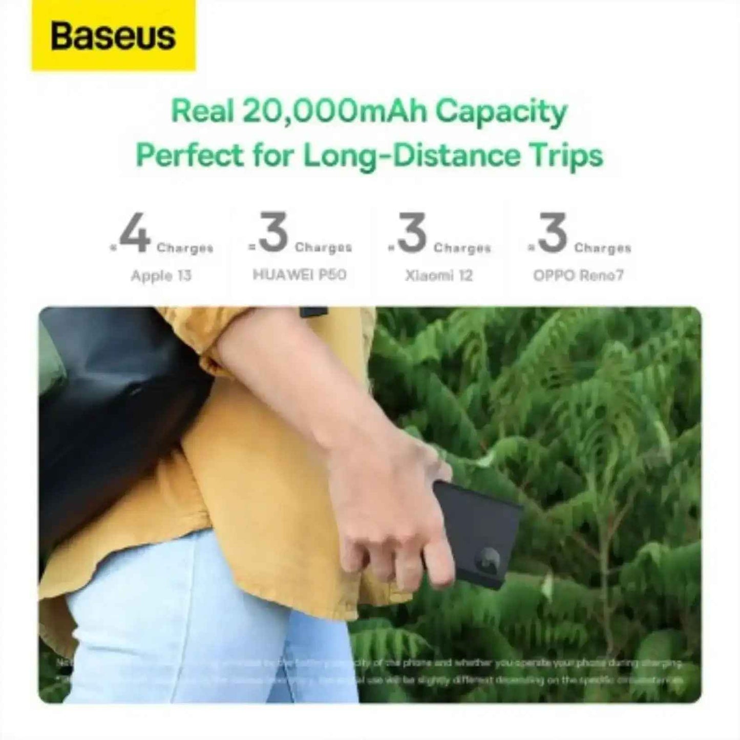 Baseus Adaman2 Digital Display Fast Charge Power Bank 20000mAh 30W (VOOC Edition)-Black