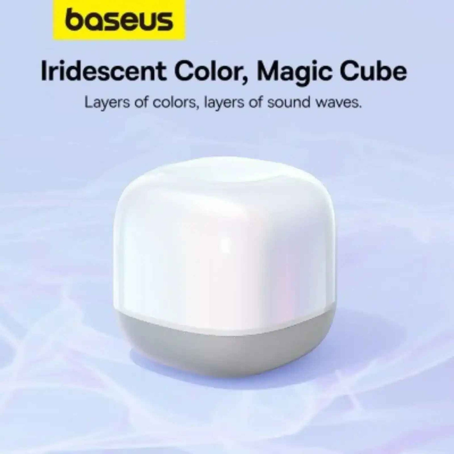 Baseus AeQur V2 Wireless Speaker Moon-White