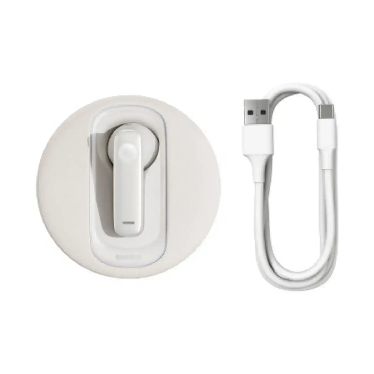 Baseus C-Mic CM10 Smart Unilateral Wireless Earphone for Car-White Baseus