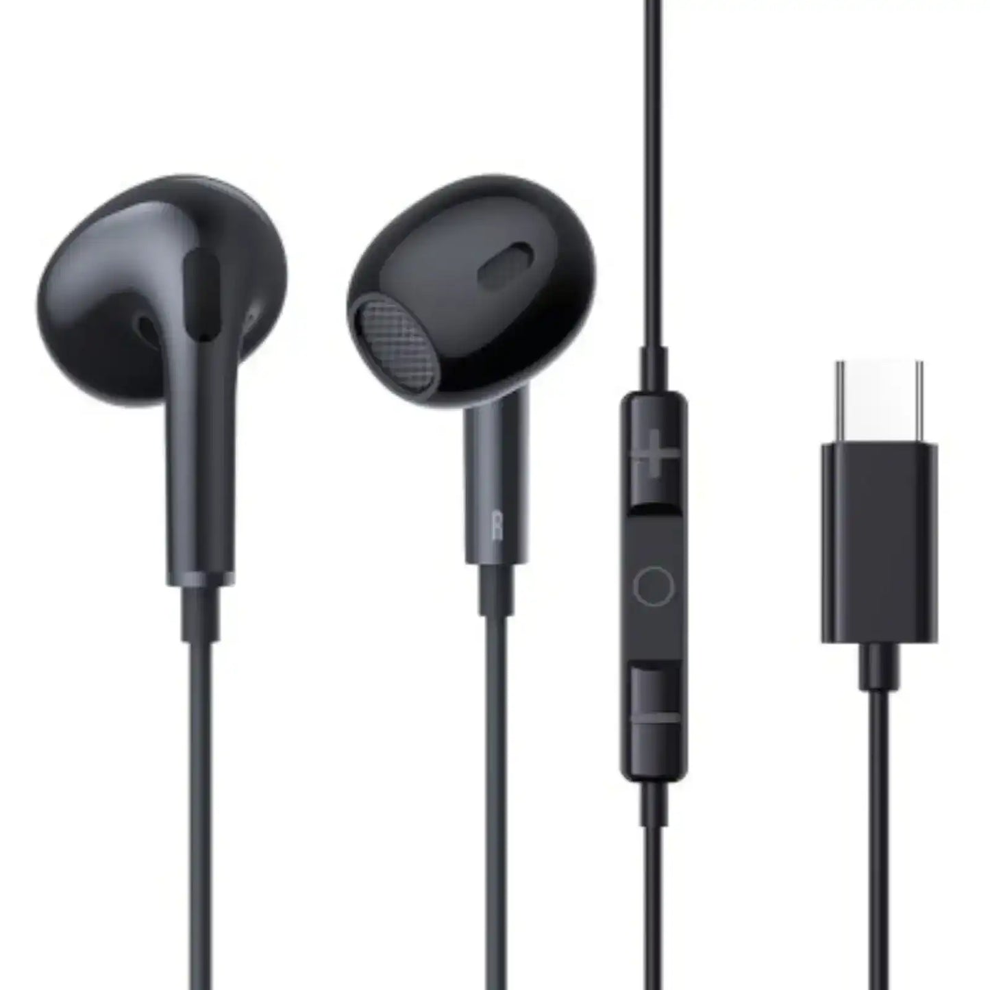 Baseus Encok CZ17 Semi-In-Ear Wired Earphones-Black MyMobile