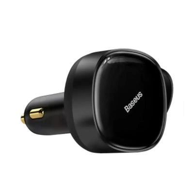 Baseus Enjoyment Retractable 2-in-1 Car Charger C+L 30W-Black Baseus