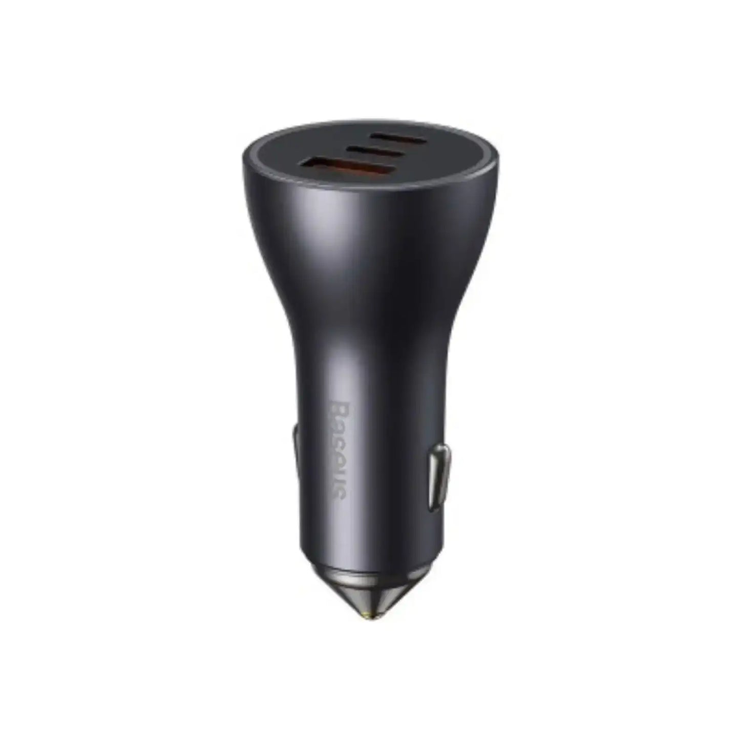 Baseus Golden Contactor Pro Triple Fast Charger Car Charger 65W U+C+C-Dark Gray Baseus