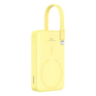 Baseus Magnetic Mini Wireless Fast Charge Power Bank iP Edition 10000mAh 20W-Yellow Baseus