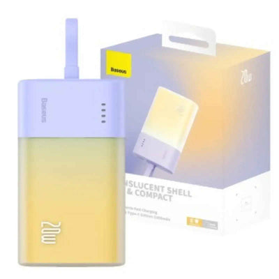 Baseus Popsicle Fast Charging Power Bank Type-C Edition 5200mAh 20W-Purple Baseus