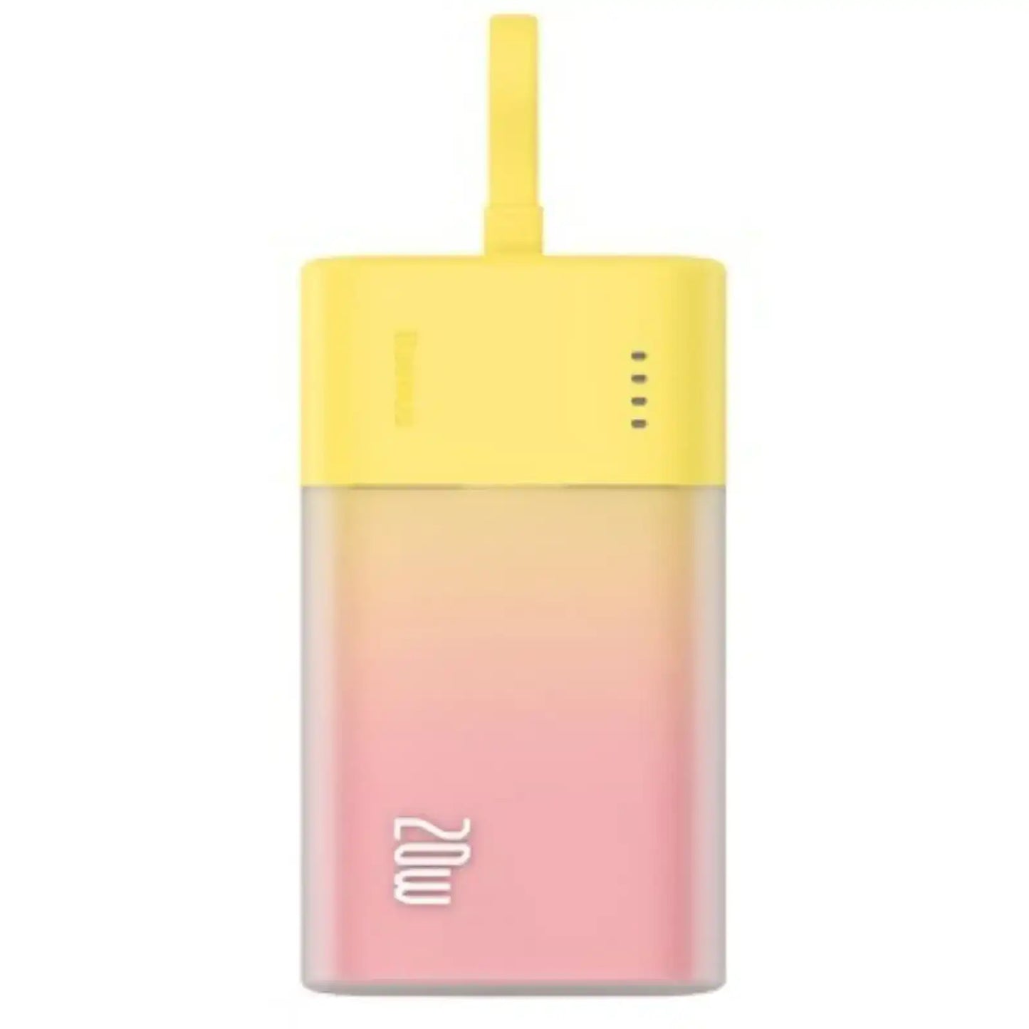 Baseus Popsicle Fast Charging Power Bank Type-C Edition 5200mAh 20W-Yellow Baseus
