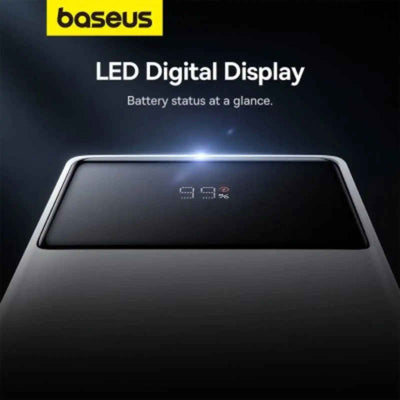 Baseus Star-Lord Digital Display Fast Charging Power Bank 20000mAh 30W-Black Baseus